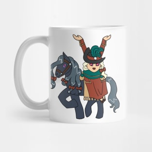 Dullahan Headless Horsewoman Rider CHIBI SD MONSTER GIRLS Series I Mug